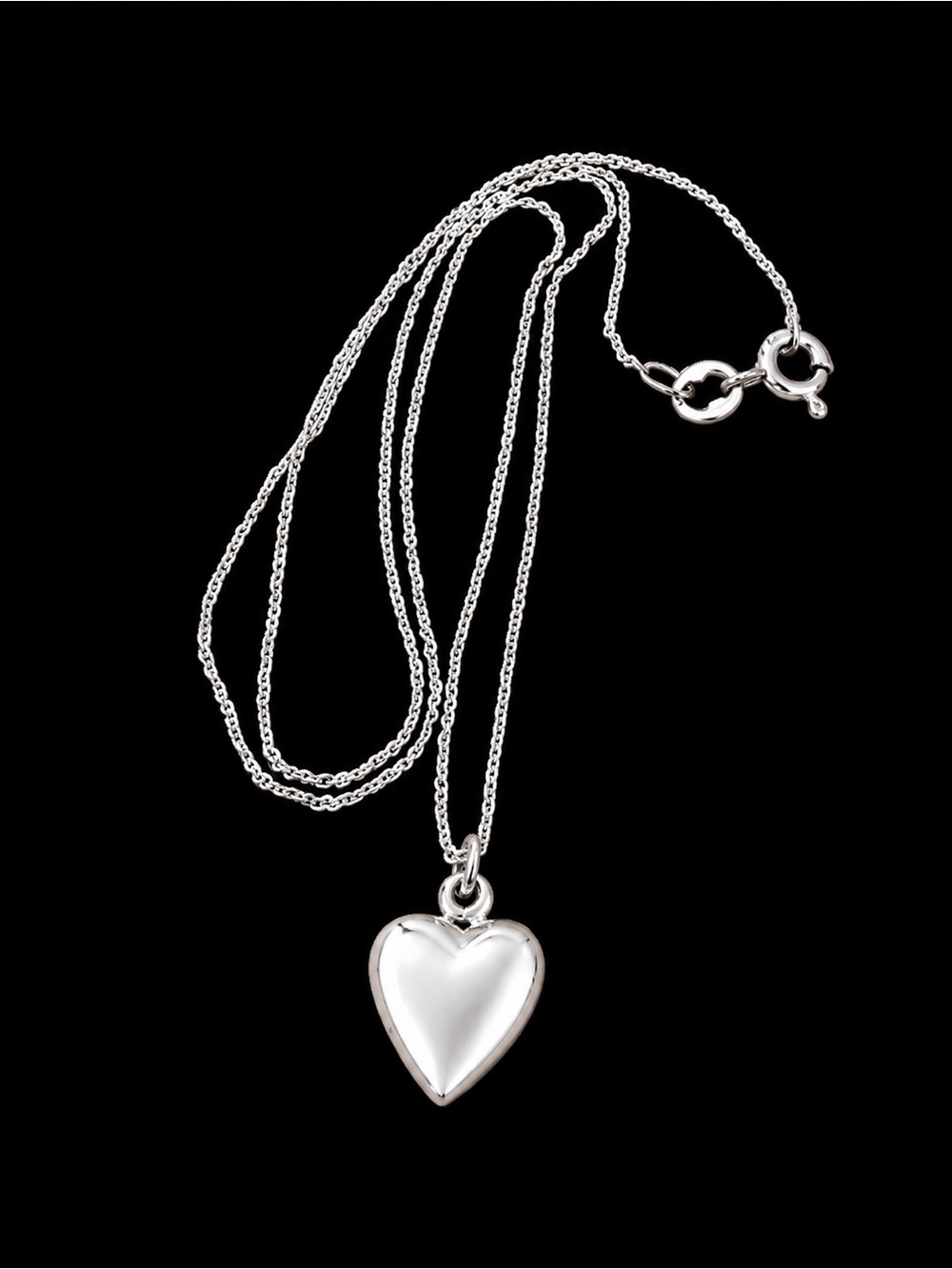 Sterling Silver Pendant With Sterling Silver Chain 925 DAINTY